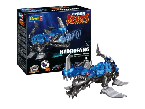 Revell 1:35 Cyberbeasts Hydrofang Powered Plastic Model Kit