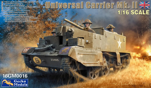 Gecko Models 1:16 Universal Carrier Mk.II Plastic Model Kit