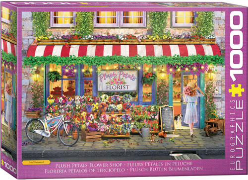 Eurographics Plush Petals Florist 1000pc Puzzle