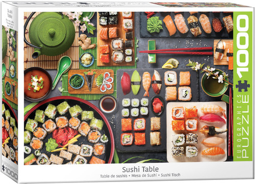 Eurographics Sushi Table 1000pc Puzzle