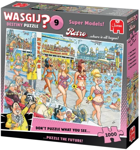 Jumbo Wasgij? #9 Retro Destiny 1000pc Puzzle