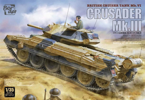 Border Model 1:35 British Cruiser Tank Crusader Mk.III Plastic Model Kit