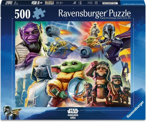 Ravensburger The Mandalorian and Grogu 500pc Puzzle