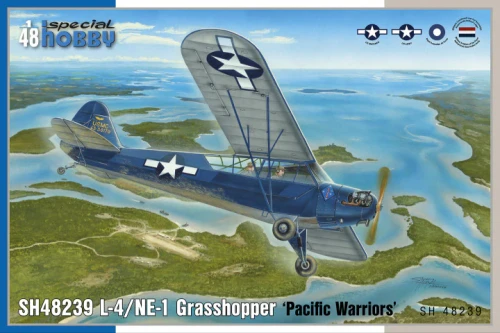 Special Hobby 1:48 L-4/NE-1 Grasshopper 'Pacific Warriors' Plastic Model Kit