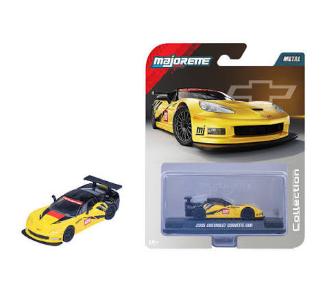 Majorette 1:64 2005 Chevrolet Corvette C6R Diecast Model
