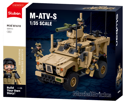 Sluban M-ATVs Vehicle Build Set