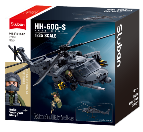 Sluban HH-60G-S Pave Hawk Helicopter Build Set
