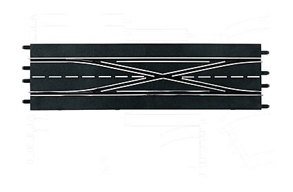 Carrera Double Lane Change Section