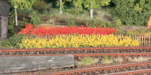 Heki Grass Tufts Yellow/Red 6mm