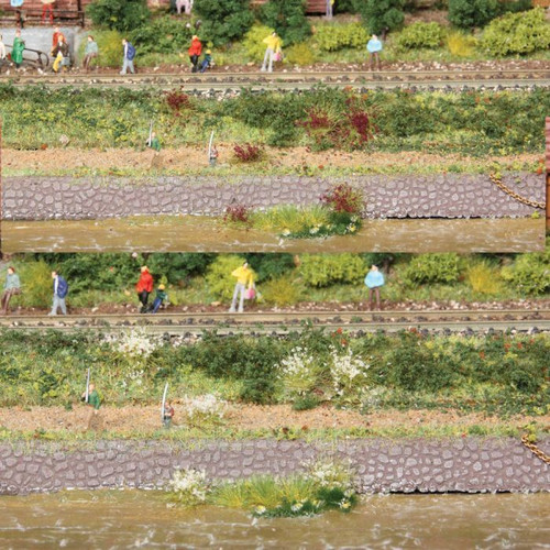 Heki Grass Tufts White/Lilac 6mm