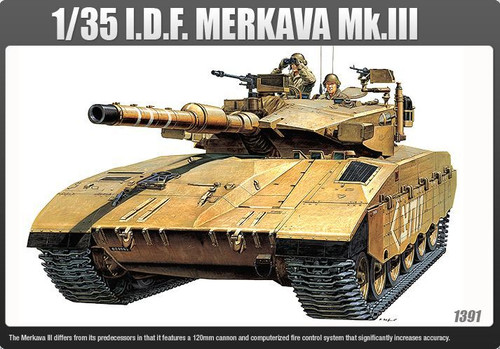 Academy 1:35 I.D.F. Merkava Mk.III IDF Tank