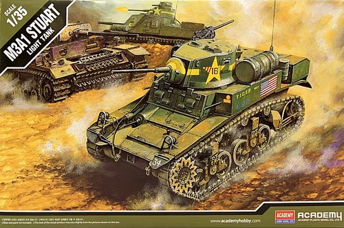 Academy 1:35 M3A1 Stuart Tank
