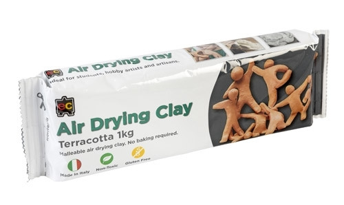 Educational Colours Air Drying Clay Terracotta 1kg