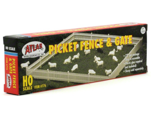 Atlas HO Fence & Gate Kit