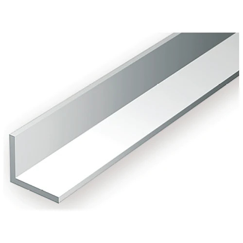 Evergreen Styrene 35cm Angle 0.100" (2.5mm) (4 pcs)
