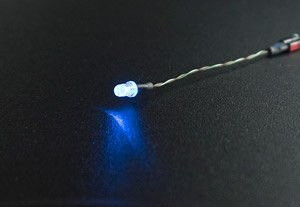 Mr Hobby 3mm Shell Type LED Blue