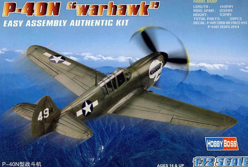 HobbyBoss 1:72 P-40N Warhawk