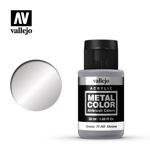 Vallejo Acrylic Metal Color Chrome