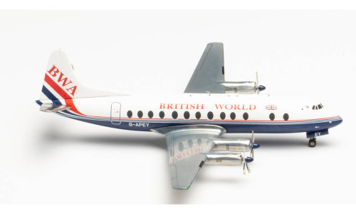 Herpa 1:200 BWA Vickers Viscount 800