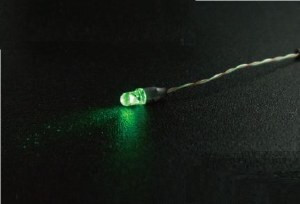 Mr Hobby 3mm Shell Type LED Green