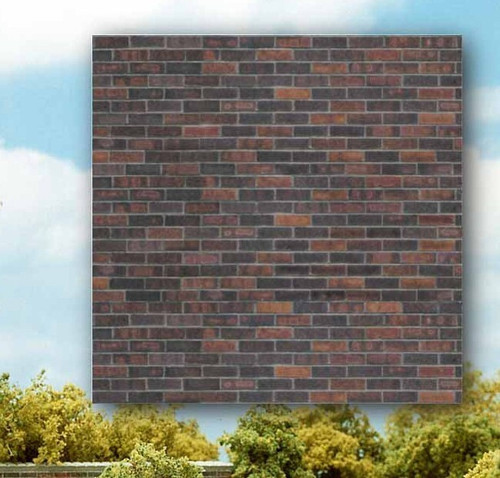 Busch Dark Brick Sheets