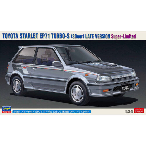 Hasegawa 1:24 Toyota Starlet EP71 Turbo