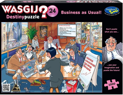 Holdson Wasgij? Destiny 24 - Business as Usual! 1000pc Puzzle