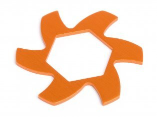 HPI Racing Brake Disk Fin Plate Orange