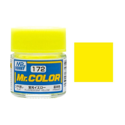 Mr Hobby Mr.Color Fluor. Yellow (SG)