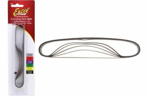 Excel Sanding Stick Belts Asstd. x5