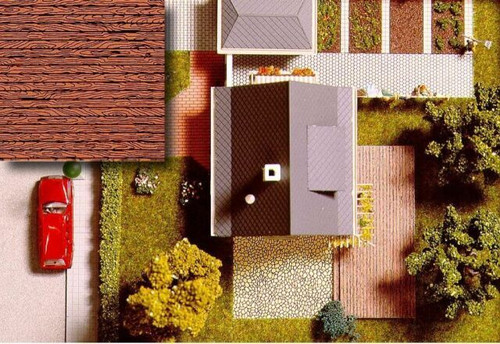 Busch Wood Planking Sheets