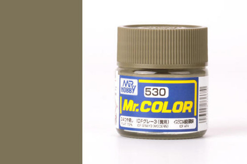 Mr Hobby Mr.Color IDF Grey (3) 3/4 (F)