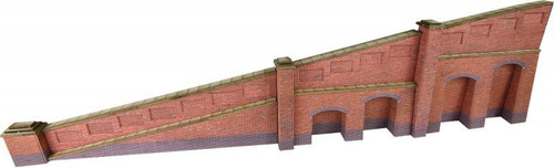 Metcalfe N Retaining Wall in Red Brick