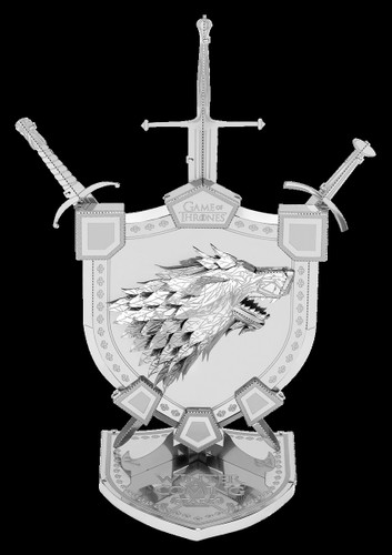 Metal Earth Game of Thrones: Stark Sigil