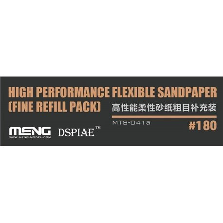 Meng Flexible Sandpaper Refill #180