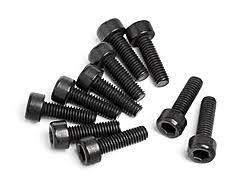 Maverick Cap Head Screws 3X10mm (10)
