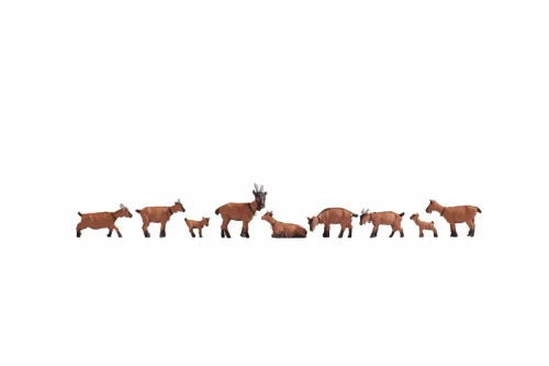 Noch HO Model Figures - Goats