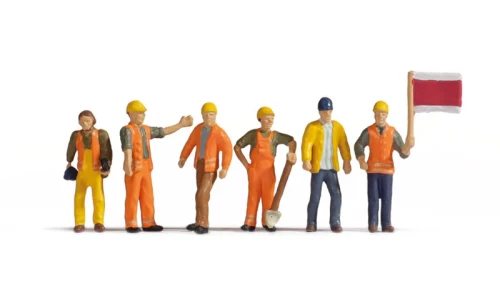 Noch N Model Figures - Track Workers
