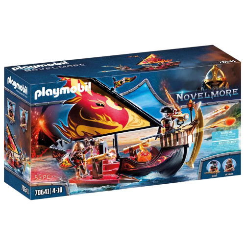 Playmobil Burnham Raiders Fire Ship