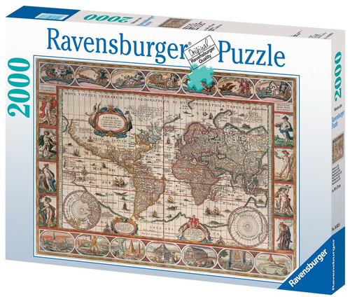 Ravensburger Map of the World 2000pc
