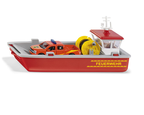Siku Fire Brigade Working Boat
