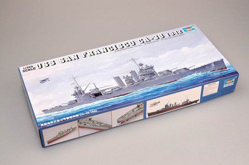 Trumpeter 1:350 USS San Francisco CA-38 1942 Plastic Model Kit