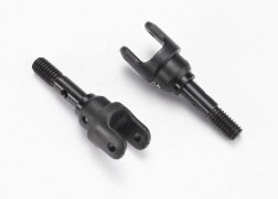 Traxxas Stub Axle, Steel, Yokes (2)