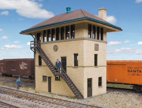 Walthers HO ATSF Interlocking Tower