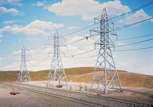 Walthers HO Four Transmission Towers