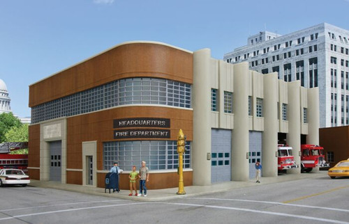 Walthers HO Fire Department Headquarter