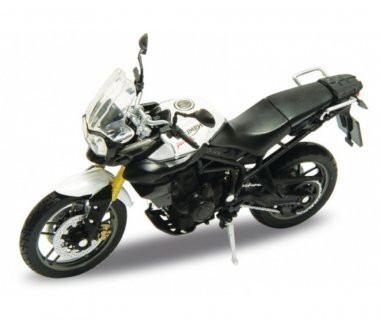 Welly 1:18 Triumph Tiger 800 Pearl