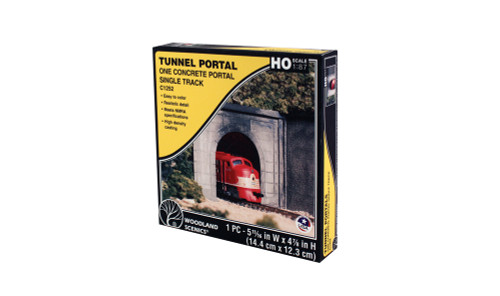 Woodland Scenics HO Concrete Portal Single