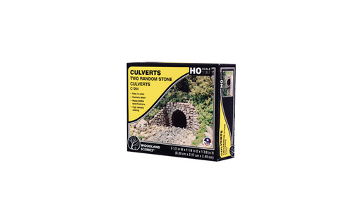 Woodland Scenics HO 2 Random Stone Culverts