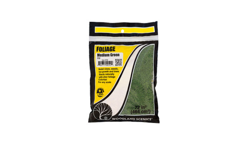 Woodland Scenics Foliage Medium Green